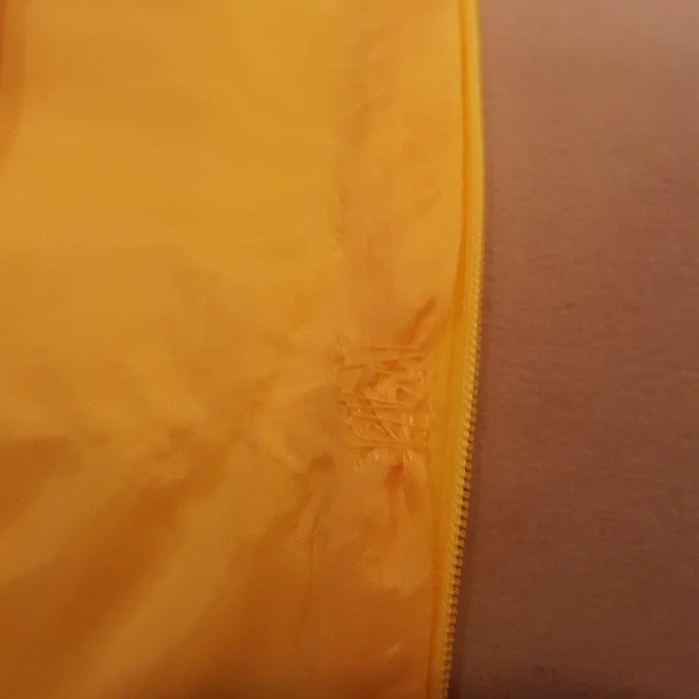 Calvin Klein Yellow Lace-Up Midi Dress